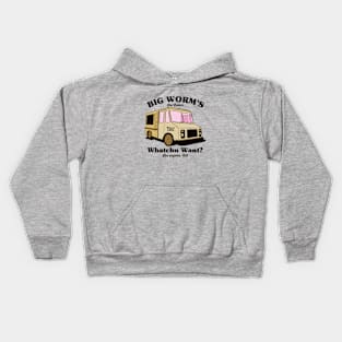 Big Worm's Ice Cream - Los Angeles CA Kids Hoodie